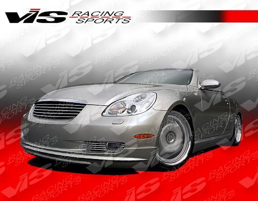2002-2005 Lexus SC430 2 doors VIP Style FRP Primer Front Lip-2