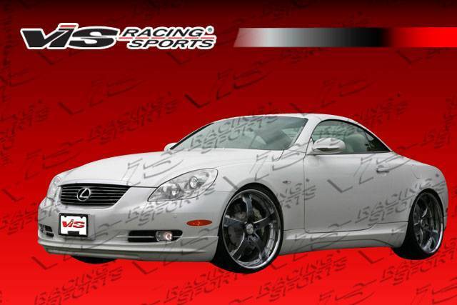 2002-2005 Lexus SC430 2 doors VIP Style FRP Primer Front Lip-3