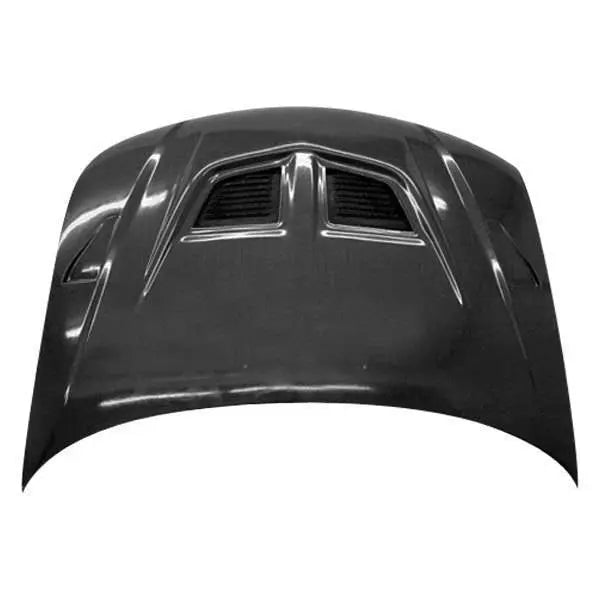2001-2003 Mazda Protege 4 doors EVO Style Carbon Fiber Black Hood-1