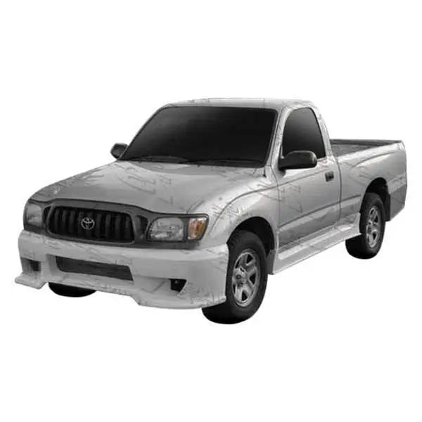 2001-2004 Toyota Tacoma 2 doors Outlaw 1 Style FRP Primer Side Skirts-1