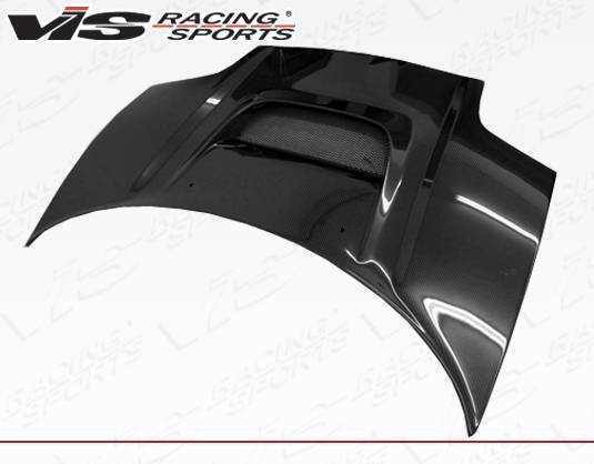 2002-2005 Acura NSX 2 doors Type R Style Carbon Fiber Black Hood-2