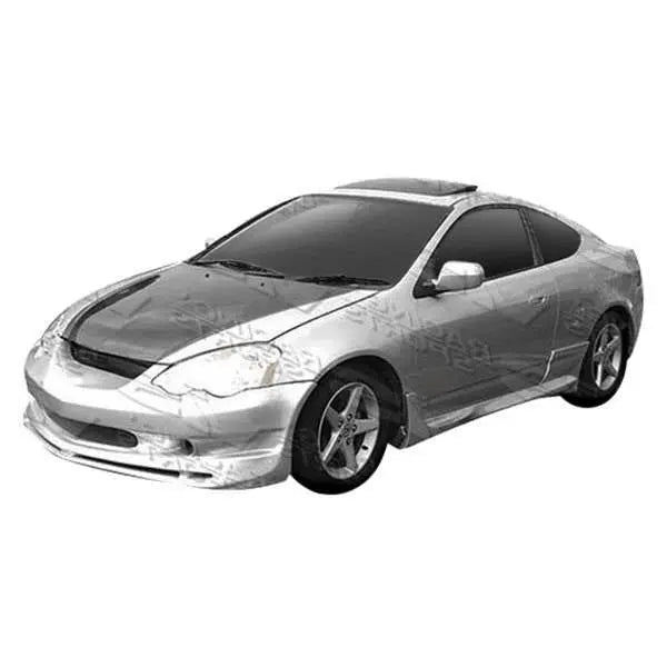 2002-2006 Acura RSX 2 doors BALLISTIX Style FRP Primer Side Skirts-1