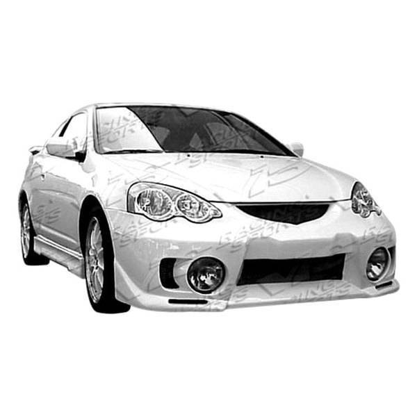 2002-2004 Acura RSX 2 doors EVO 5 Style FRP Primer Front Bumper-1
