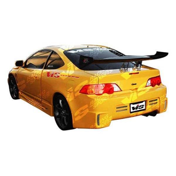 2002-2004 Acura RSX 2 doors GT BOMBER Style FRP Primer Rear Bumper-1