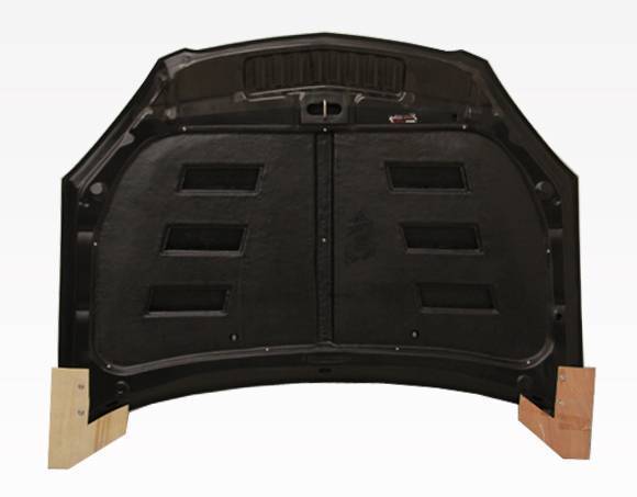 2002-2006 Acura RSX 2 doors MAX Style Carbon Fiber Black Hood-5