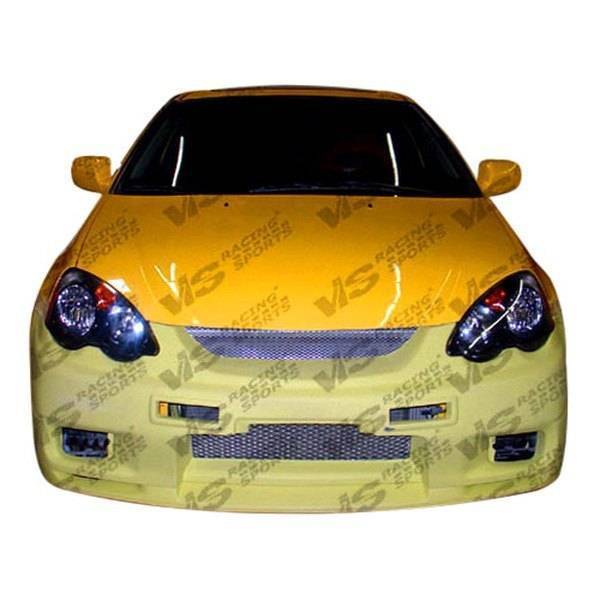2002-2004 Acura RSX 2 doors OMEGA Style FRP Primer Front Bumper-1