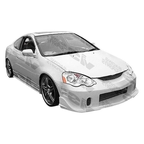 2002-2004 Acura RSX 2 doors TSC 2 Style FRP Primer Full Kit-1