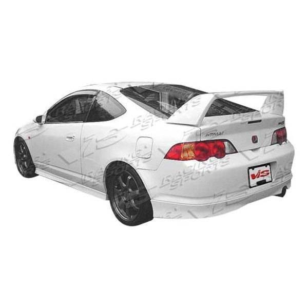 2002-2004 Acura RSX 2 doors Type R Style FRP Primer Rear Lip-1