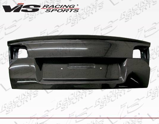 2002-2005 Audi A4 4 doors OEM Style Carbon Fiber Black Trunk-2