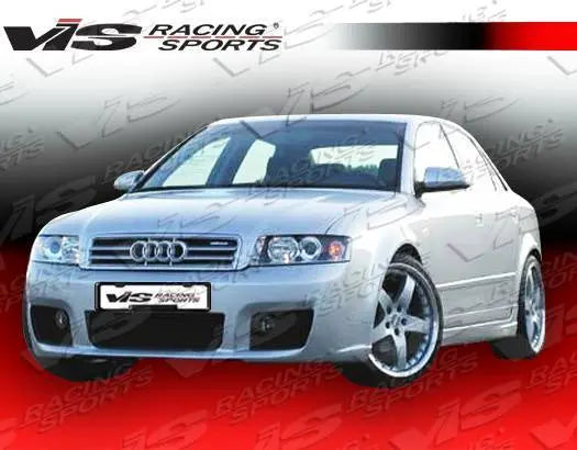 2002-2005 Audi A4 4 doors OTTO Style FRP Primer Side Skirts-1