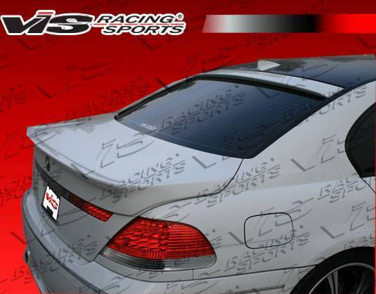 2002-2008 BMW 7 SERIES E65 4 doors A-TECH Style FRP Primer Spoiler-1