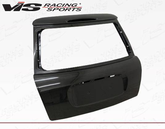 2002-2006 BMW Mini Cooper 4 doors OEM Style Carbon Fiber Black Hatch-3