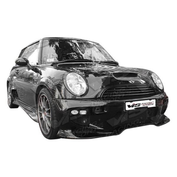 2002-2006 BMW Mini Cooper 2 doors INVADER Style FRP Primer Full Kit-1