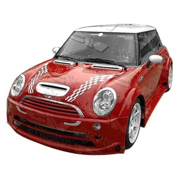2002-2006 BMW Mini Cooper 2 doors Z Max Style FRP Primer Side Skirts-1