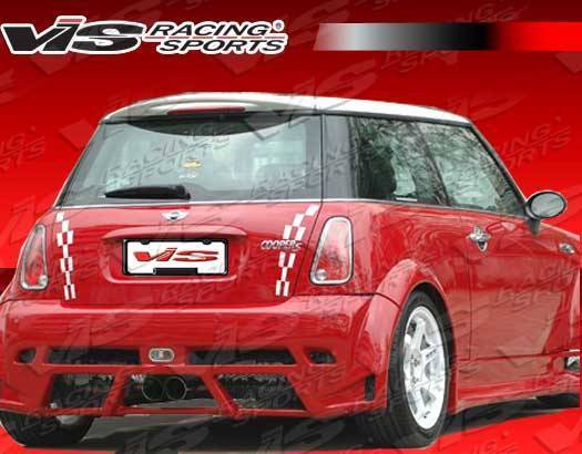 2002-2006 BMW Mini Cooper 2 doors Z Max Style FRP Primer Full Kit-3