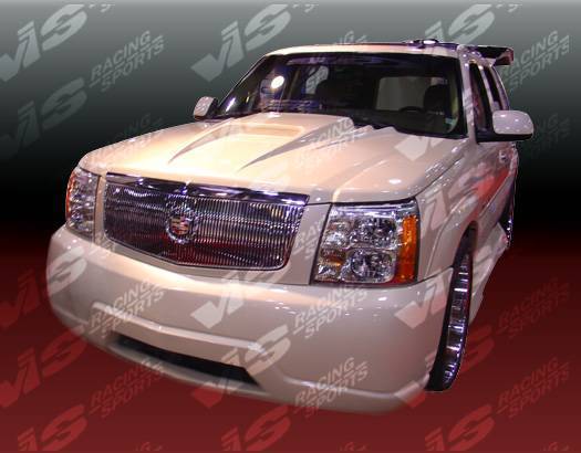 2002-2006 Cadillac Escalade 4 doors OUTCAST 2 Style FRP Primer Front Bumper-1