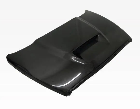 2002-2008 Dodge Ram 2 doors 4 doors SRT Style Carbon Fiber Black Hood-1