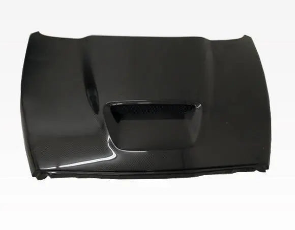 2002-2008 Dodge Ram 2 doors 4 doors SRT Style Carbon Fiber Black Hood-3