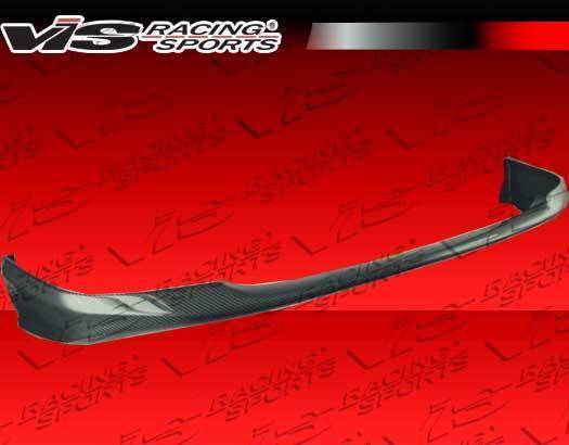 2002-2003 Honda Civic Hatchback Carbon Fiber Black Front Lip-1