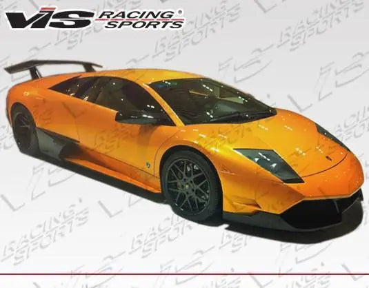 2002-2010 Lamborghini Murcielago VIPER Style FRP Primer Side Skirts-1