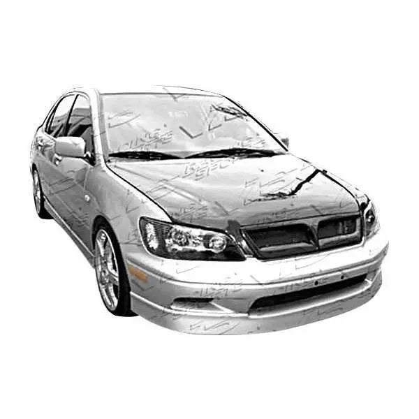 2002-2003 Mitsubishi Lancer 4 doors OEM Style Carbon Fiber Black Hood-1