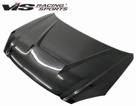 2002-2004 Nissan Altima 4 doors INVADER Style Carbon Fiber Black Hood-1