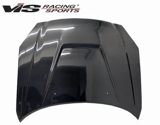 2002-2004 Nissan Altima 4 doors INVADER Style Carbon Fiber Black Hood-3