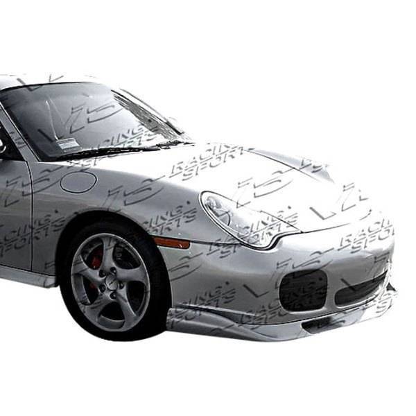 2002-2004 Porsche 996 2 doors Wolf Style FRP Primer Front Lip-1
