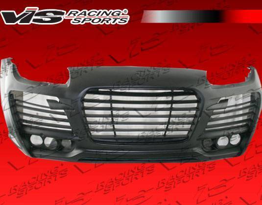 2002-2007 Porsche Cayenne A Tech Style FRP Primer Front Bumper-2