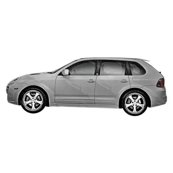 2002-2007 Porsche Cayenne A Tech Style FRP Primer Side Skirts-1