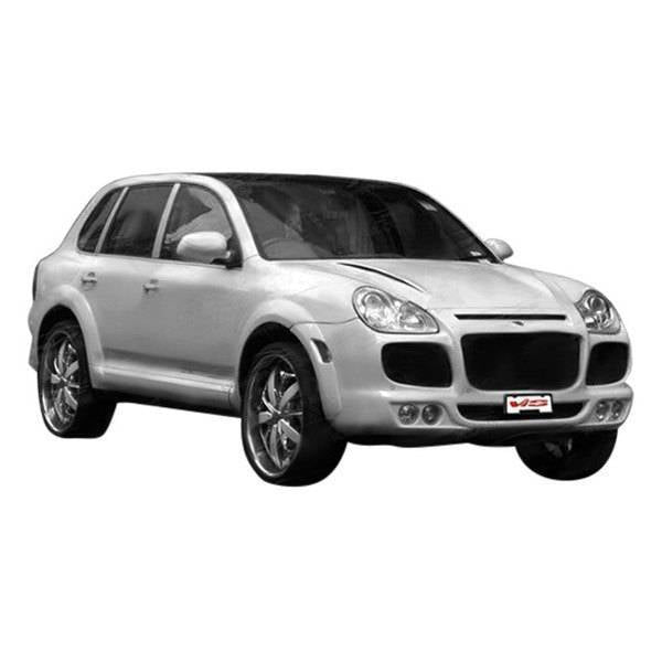 2002-2007 Porsche Cayenne G Tech Style FRP Primer Front Bumper-1