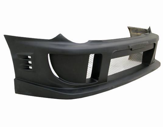 2002-2003 Subaru WRX 4 doors ALFA Style FRP Primer Front Bumper-1