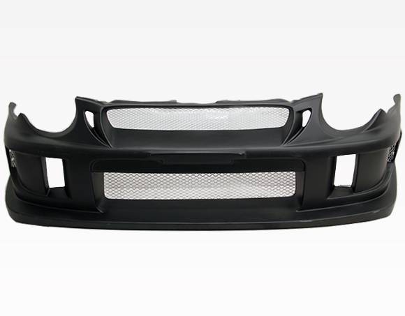 2002-2003 Subaru WRX 4 doors APEX Style FRP Primer Front Bumper-4