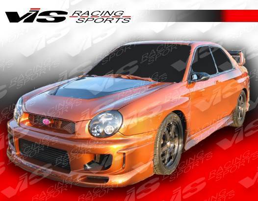 2002-2003 Subaru WRX 4 doors GTC Style FRP Primer Front Bumper-2