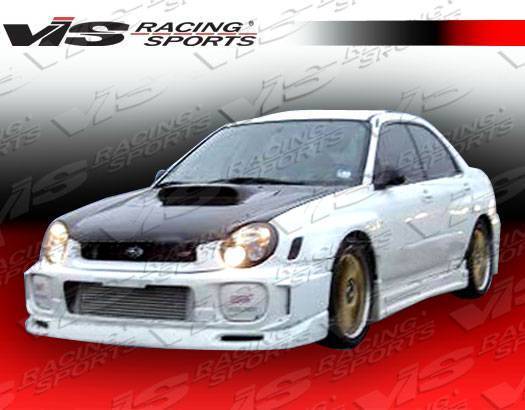 2002-2003 Subaru WRX 4 doors STI Style FRP Primer Accessories-1