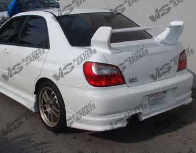 2002-2003 Subaru WRX 4 doors FRP Primer Spoiler-1