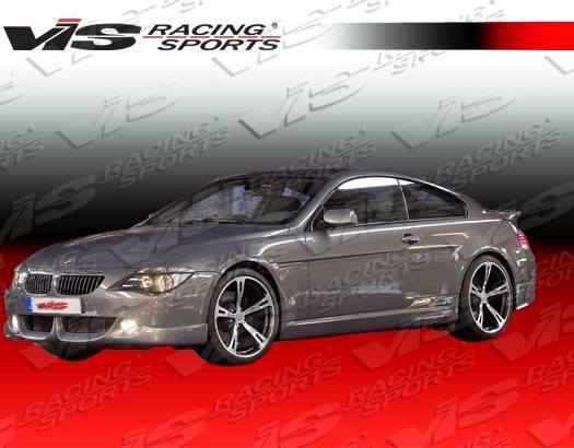 2003-2011 BMW 6 SERIES E63 2 doors FRP Primer Front Lip-1