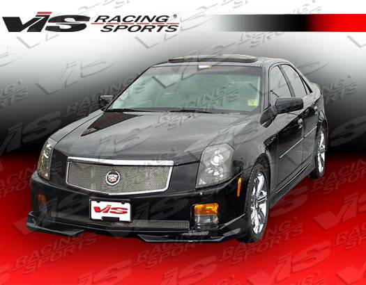 2003-2007 Cadillac CTS 4 doors VIP Style FRP Primer Full Kit-3