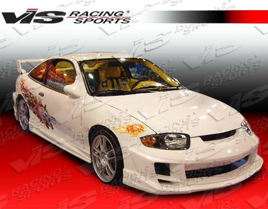 2003-2005 Chevrolet Cavalier 2 doors BALLISTIX Style FRP Primer Full Kit-1