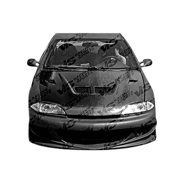 2003-2005 Chevrolet Cavalier 2 doors 4 doors EVO Style Carbon Fiber Black Hood-1