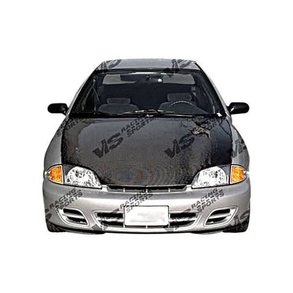 2003-2005 Chevrolet Cavalier 2 doors 4 doors OEM Style Carbon Fiber Black Hood-2