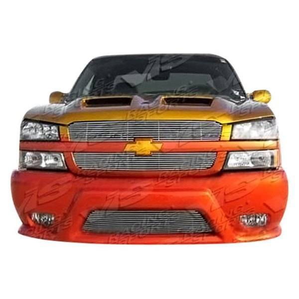 2003-2006 Chevrolet Silverado 2 doors 4 doors Phoenix 2 Style FRP Primer Front Bumper-1