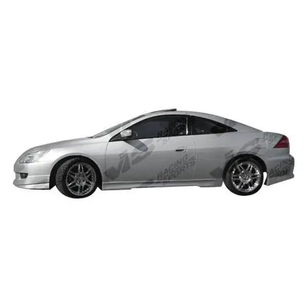 2003-2007 Honda Accord 2 doors EVO 4 Style FRP Primer Side Skirts-1