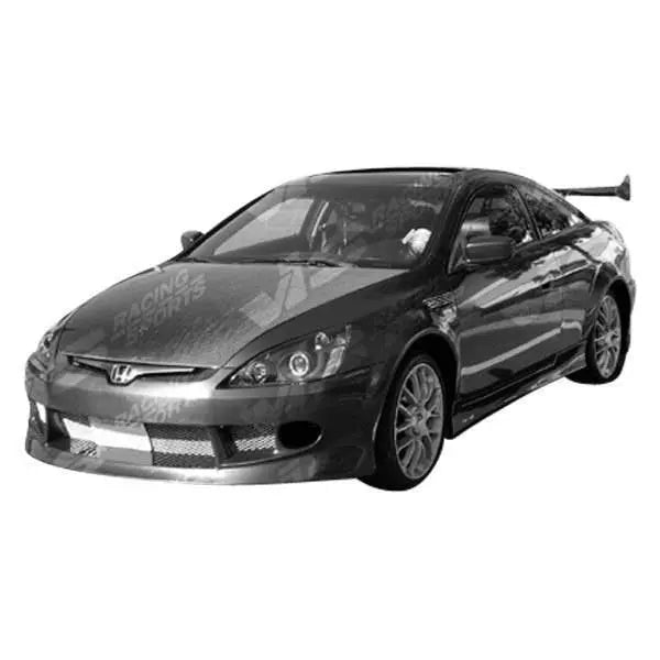2003-2007 Honda Accord 2 doors OEM Style Carbon Fiber Black Hood-2