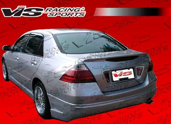 2003-2005 Honda Accord 4 doors VIP Style FRP Primer Rear Bumper-1