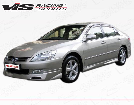 2003-2005 Honda Accord 4 doors VIP 2 Style FRP Primer Full Kit-1