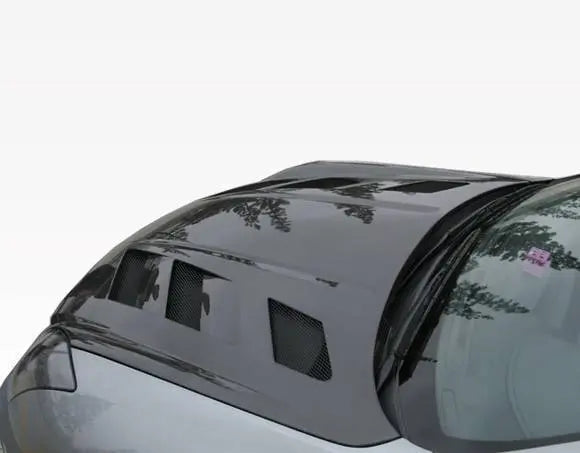 2003-2007 Infiniti G35 2 doors AMS Style Carbon Fiber Black Hood-3