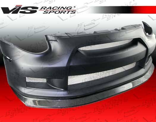 2003-2007 Infiniti G35 2 doors GTR Style FRP Carbon Fiber Black Front Bumper-3