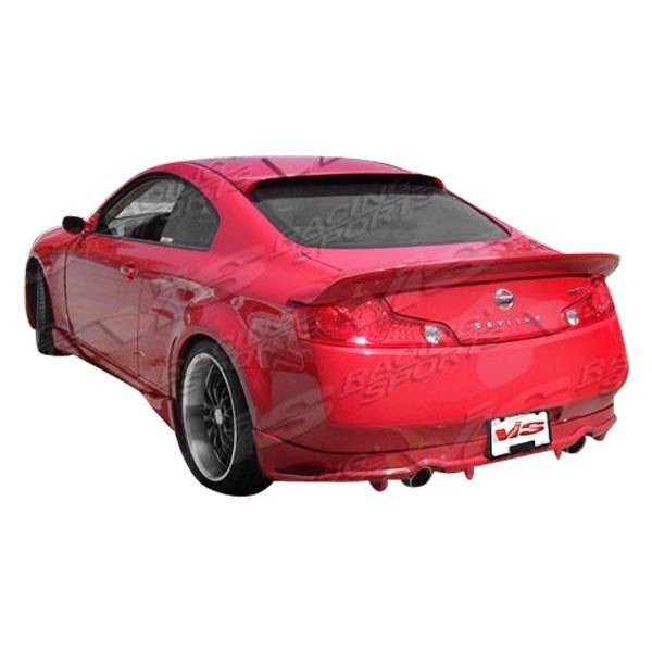 2003-2007 Infiniti G35 2 doors INVADER Style FRP Primer Full Kit-2