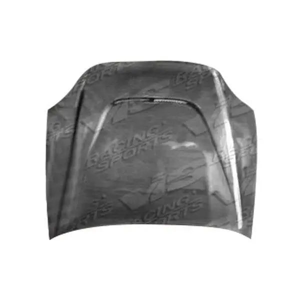 2003-2007 Infiniti G35 2 doors JS Style Carbon Fiber Black Hood-2